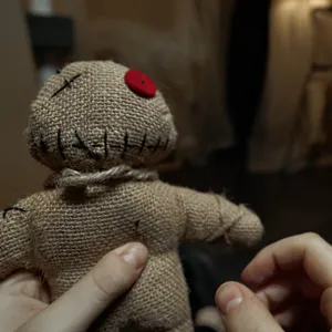 Sam finds a voodoo doll